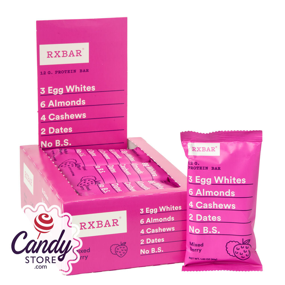 Rx Bar Mixed Berry 1.83oz Protein Bar 12ct