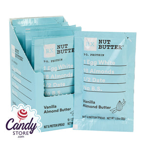 Rx Bar Nut Butter Vanilla Almond Butter 1.12oz - 10ct CandyStore.com