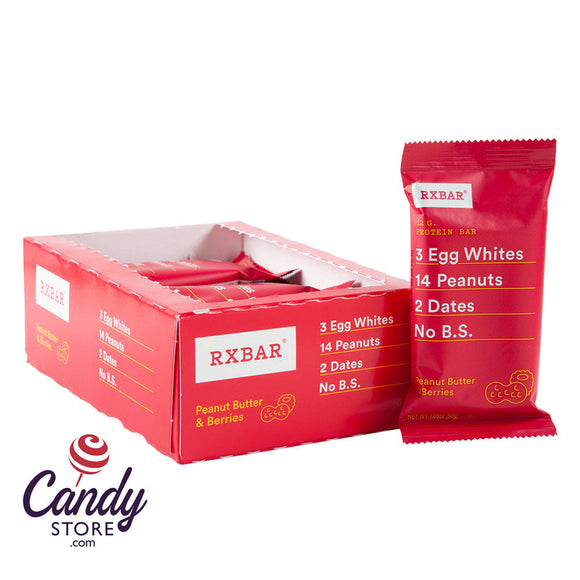 Rx Bar Peanut Butter & Berries 1.83oz 12ct - 12ct CandyStore.com