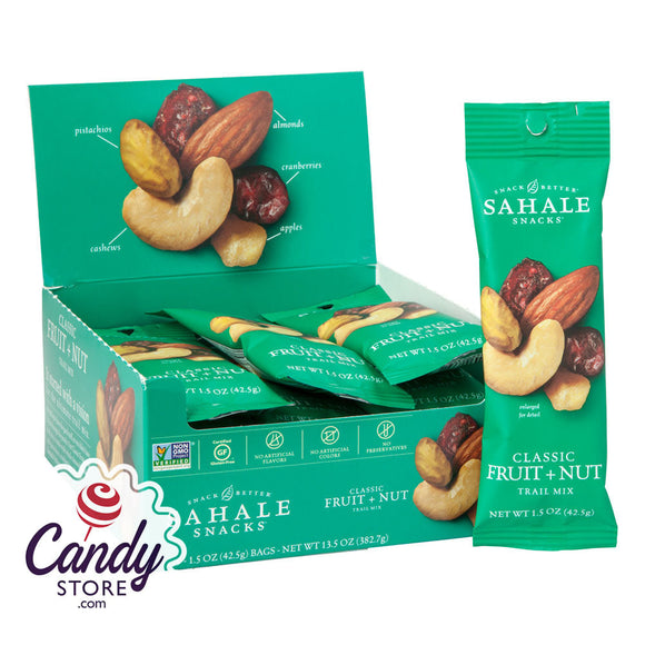 Sahale Fruit And Nut Trail Mix 1.5oz Bag - 9ct CandyStore.com