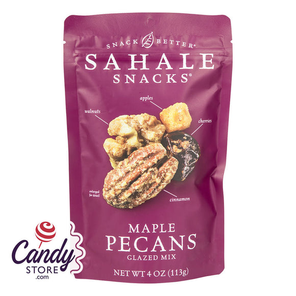 Sahale Glazed Maple Pecans 4oz Pouch - 6ct CandyStore.com