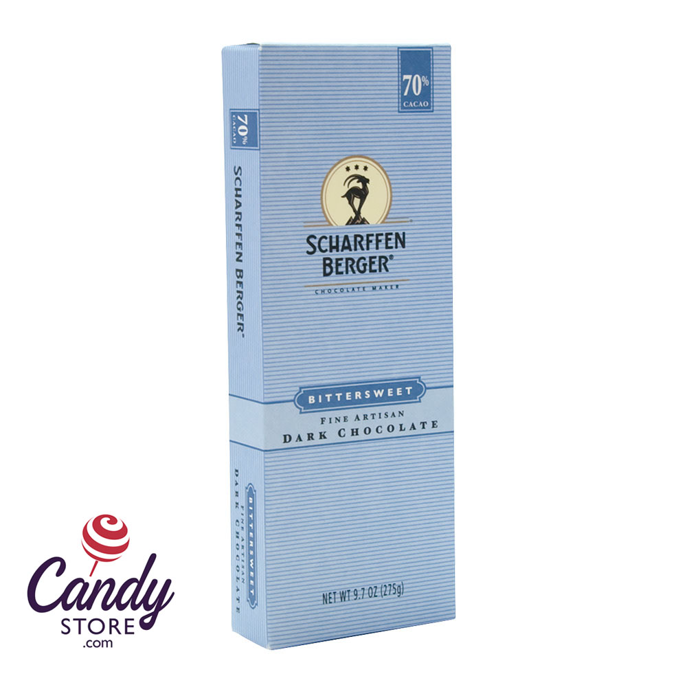 Scharffen Berger 70 Bittersweet Chocolate 9.7oz Baking Bar 6ct