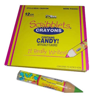 Scribblets Crayon Candy - 12ct CandyStore.com