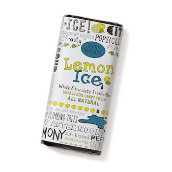 Seattle Chocolates Lemon Ice Truffle Bars - 12ct CandyStore.com