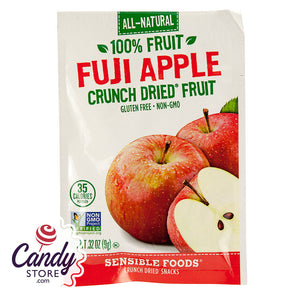 Sensible Foods Fuji Apple Crunch Dried Fruit 0.32oz Bag - 12ct CandyStore.com