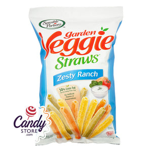 Sensible Portions Zesty Ranch Veggie Straws 5oz Bags - 12ct CandyStore.com