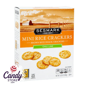 Sesmark Mini Rice Cracker Chili Lime 5.25oz - 6ct CandyStore.com