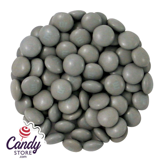 Silver M&Ms Candy - 10lb CandyStore.com