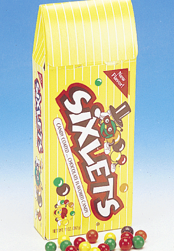 Sixlets Chocolatey Candy Theater Box - 10ct CandyStore.com