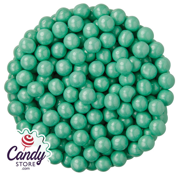 Sixlets Shimmer Turquoise - 12lb CandyStore.com