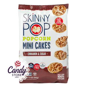 Skinnypop Cinnamon And Sugar Mini Cakes 5oz Bags - 12ct CandyStore.com