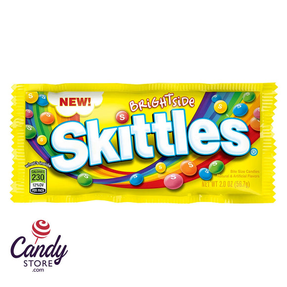 Skittles Brightside Yellow Bags - 24ct CandyStore.com