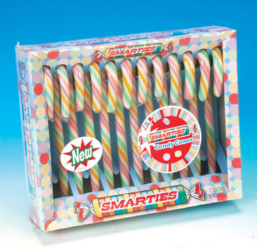 Smarties Candy Canes 12pc - 12ct CandyStore.com