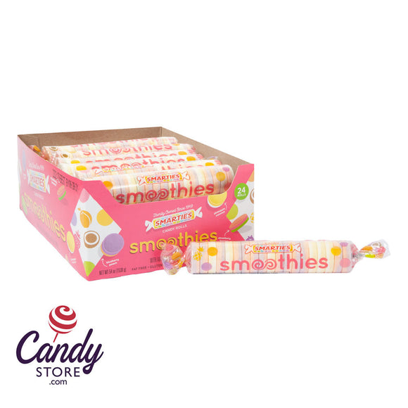 Smarties Mega Smoothies 2.25oz Roll - 24ct CandyStore.com