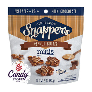 Snappers Minis Peanut Butter 3oz - 6ct CandyStore.com