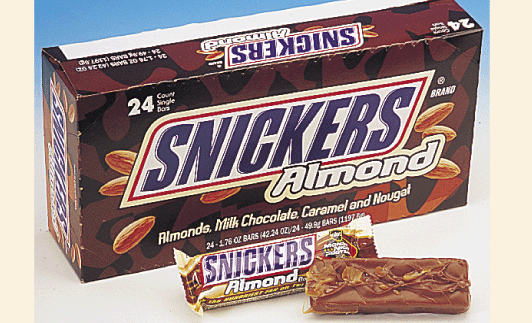 Snickers Almond Bars 24ct CandyStore