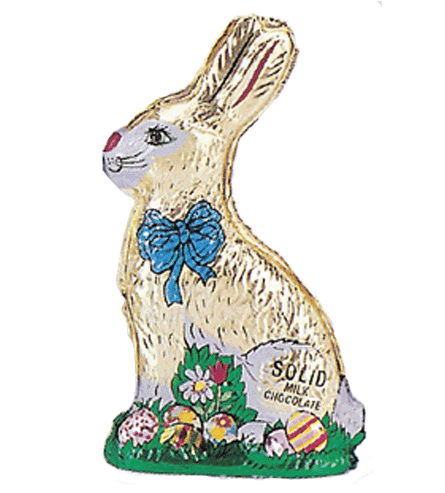 Solid Milk Chocolate Easter Bunny - 15oz CandyStore.com