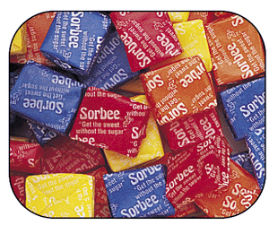 Sorbee Fruit Bursts - Sugar Free - 10lb CandyStore.com