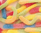 Sour Brite Crawlers Gummi Worms - 5lb CandyStore.com