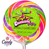 Sour Giant Carnival Pops - 12ct CandyStore.com
