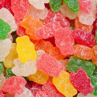 Sour Gummi Bears Assorted - 5lb CandyStore.com