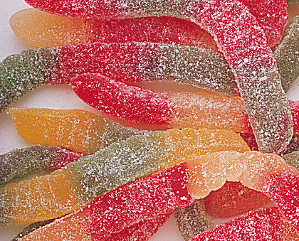 Sour Gummy Worms - 5lb CandyStore.com