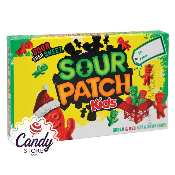Sour Patch Kids Christmas 3.1oz Theater Boxes - 12ct CandyStore.com