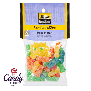 Sour Patch Kids Clear Window Peg Bags 3.5oz - 12ct CandyStore.com