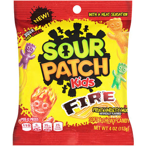Sour Patch Kids Fire - 12ct Bags CandyStore.com