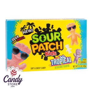 Sour Patch Kids Tropical Theater Box - 12ct CandyStore.com