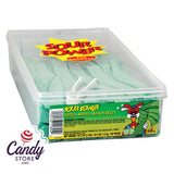 Sour Power Belts Unwrapped - 150ct Tub CandyStore.com