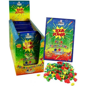 Sour Power Popping Candy Quattro - 18ct CandyStore.com