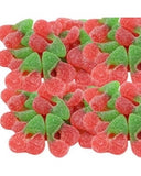 Sour Sanded Gummi Twin Cherries - 7lb CandyStore.com