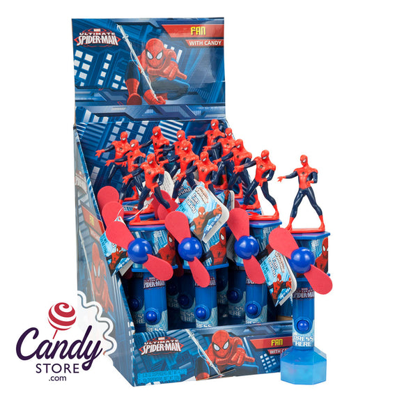 Spiderman Candy Fan 0.35oz - 12ct CandyStore.com