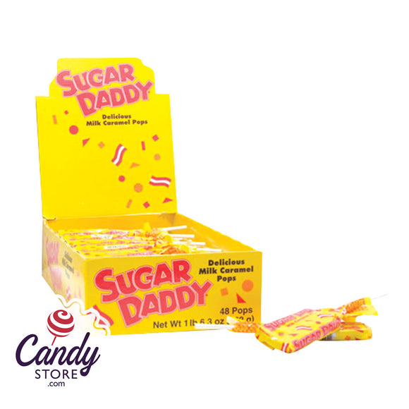 Sugar Daddy Mini Caramel Pops - 48ct CandyStore.com