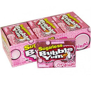 Sugar Free Bubble Yum Original - 12ct CandyStore.com