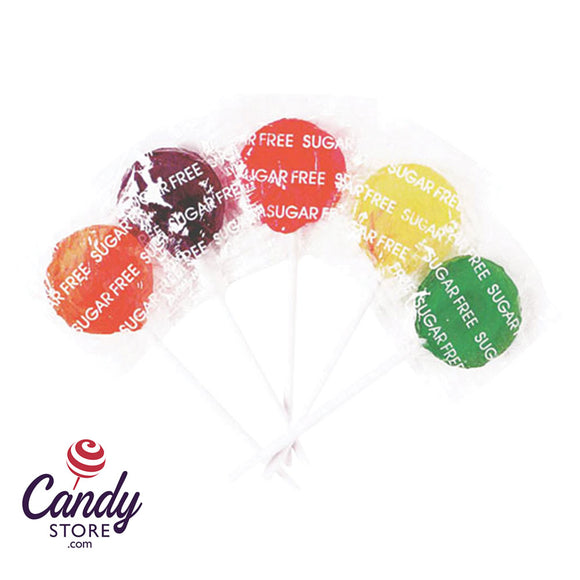 Sugar Free Jolly Pop Lollipops - 2lb CandyStore.com