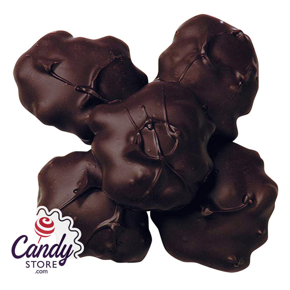 Sugar Free Pecan Caramel Patties Dark Chocolate - 6lb CandyStore.com