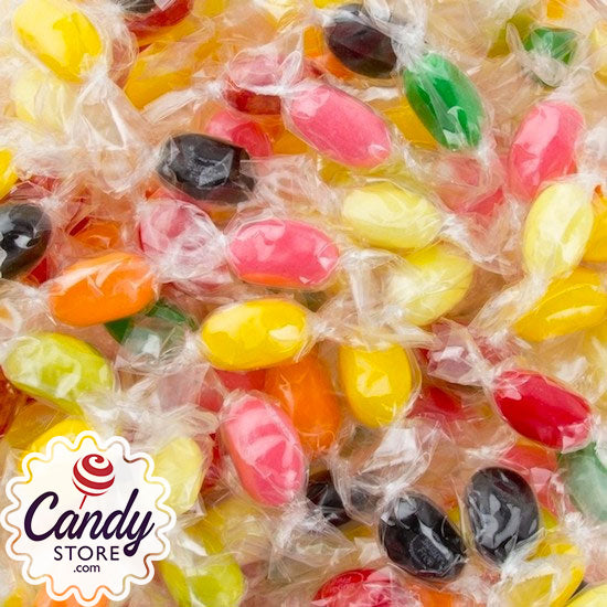 Sugar Free Wrapped Jelly Belly 10-Flavor Twists - 5lb CandyStore.com
