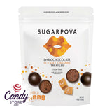 Sugarpova Truffles Dark Chocolate Sea Salt Caramel - 6ct CandyStore.com