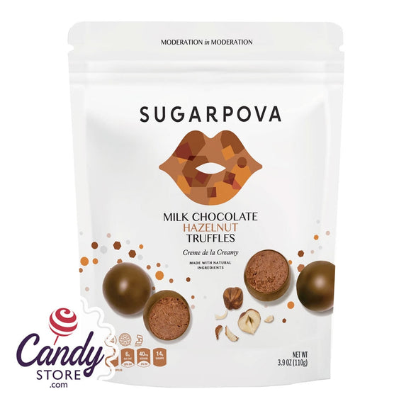 Sugarpova Truffles Hazelnut Chocolate - 6ct CandyStore.com