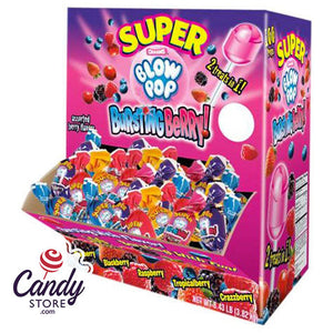 Super Blow Pop Burstin Berry - 100ct CandyStore.com