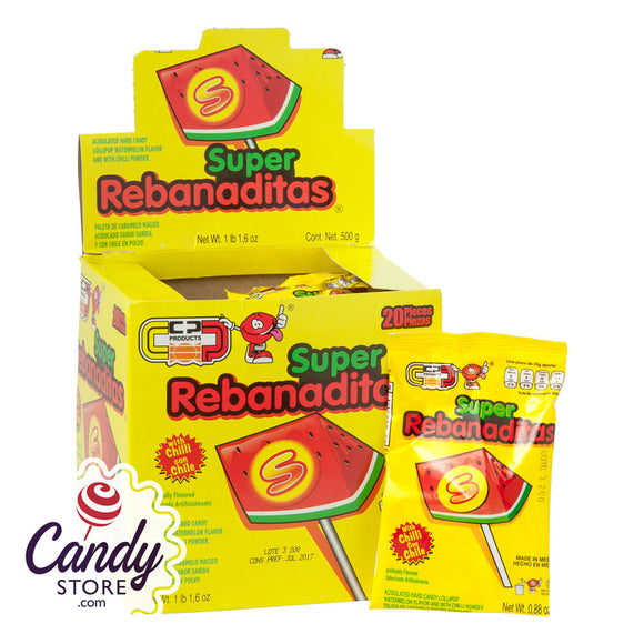 Super Rebanaditas Watermelon Pop - 20ct CandyStore.com
