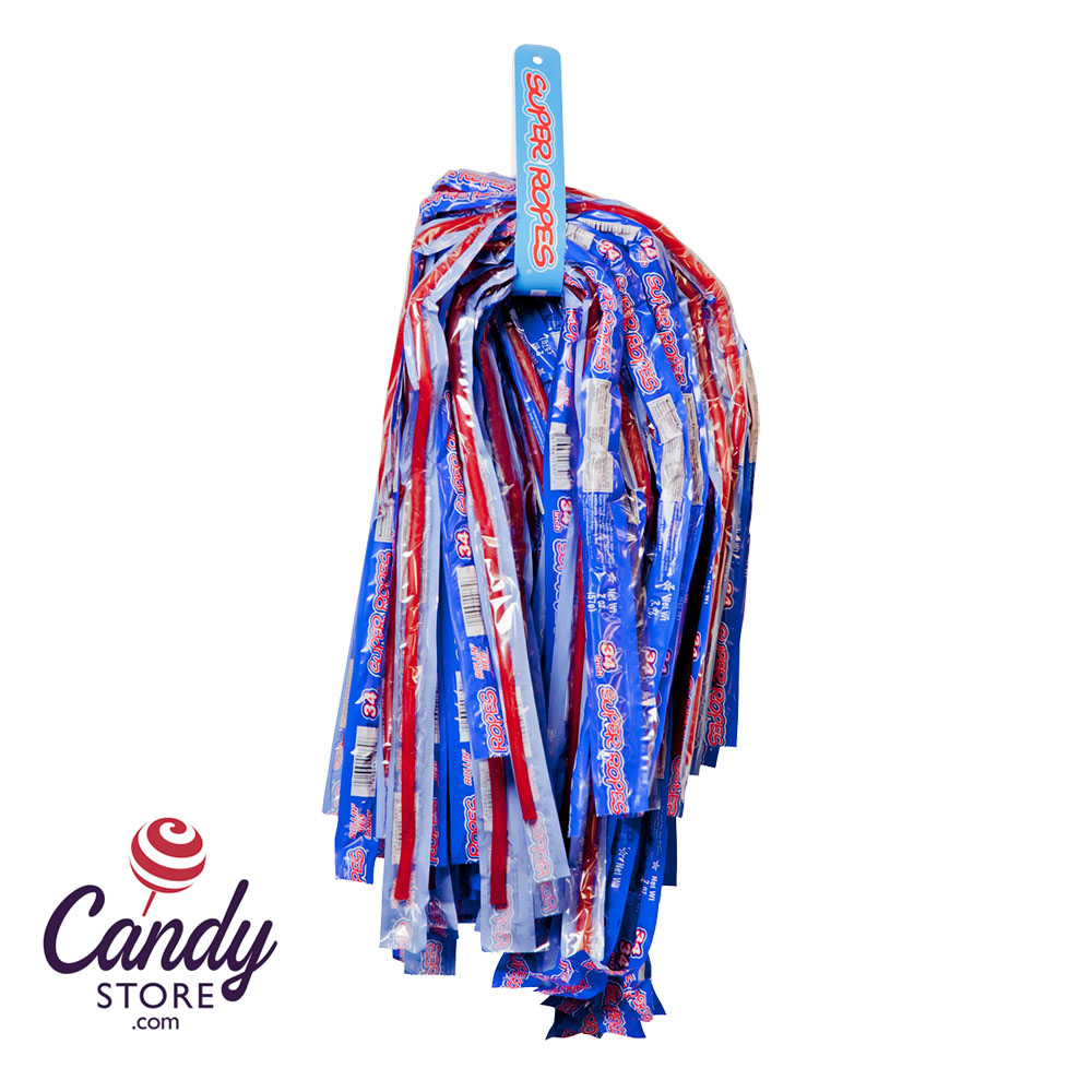 Super Ropes Red Licorice Ropes 34-inch - 60ct | CandyStore