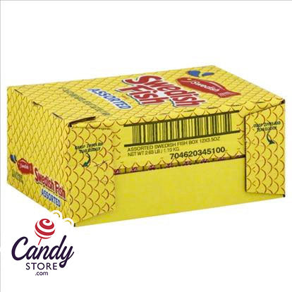 Swedish Fish Assorted Box Candy, 3.5 Ounce, 12 Per Case Swedish Fish Assorted Box Candy, 3.5 Ounce, 12 Per Case
