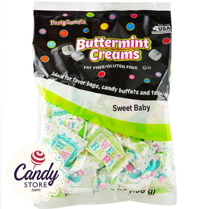 Sweet Baby Buttermint Creams - 7oz Pillow Packs CandyStore.com