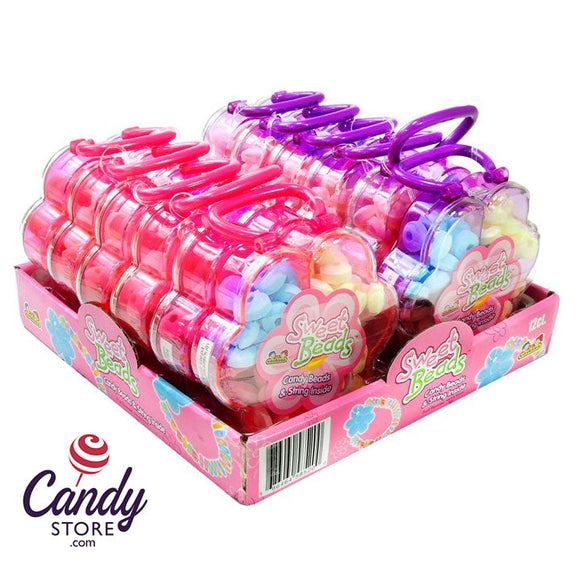 Sweet Beads Candy Beads with String - 12ct CandyStore.com