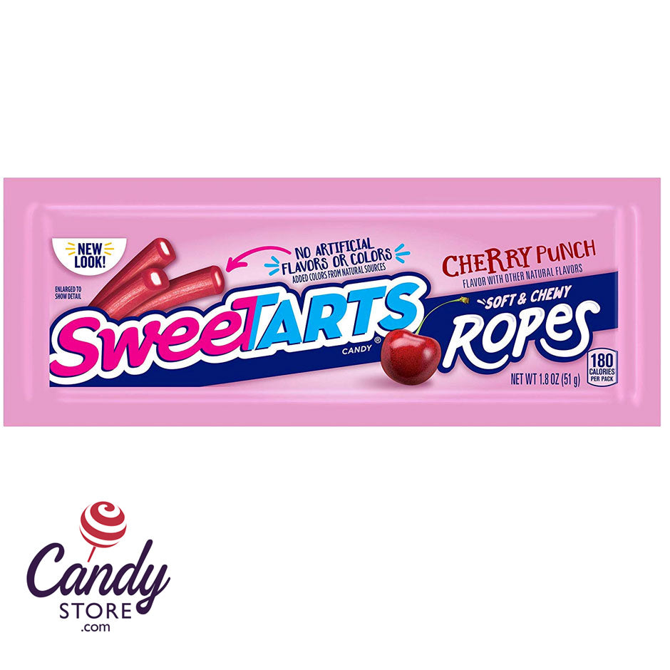 Sweetarts Ropes Cherry Punch 24ct - CandyStore.com