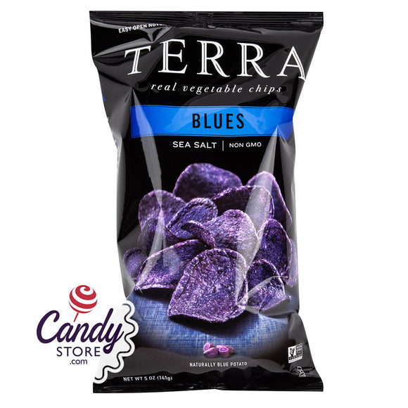 Terra Chips Blues Potato 5oz Bags - 12ct CandyStore.com