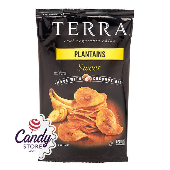 Terra Chips Sweet Plantain Chips 6oz Bags - 12ct CandyStore.com